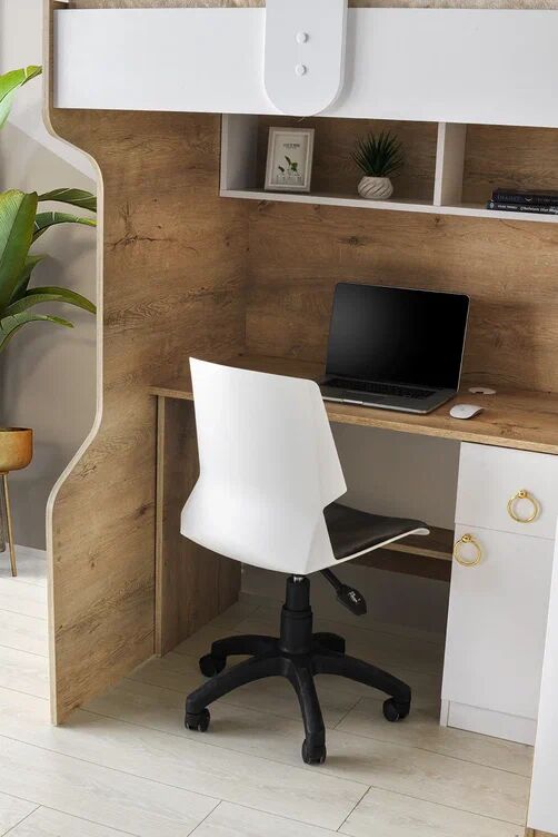 Gitar Meşe - Beyaz Single Ranza