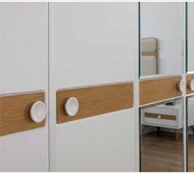 Dardason İpek Aynalı 6 Kapılı Dolap