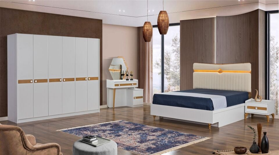 Dardason İpek Aynasız Dolap Yatak Odası Takımı