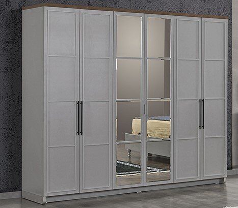 Dardason Duru 6 Kapılı Dolap