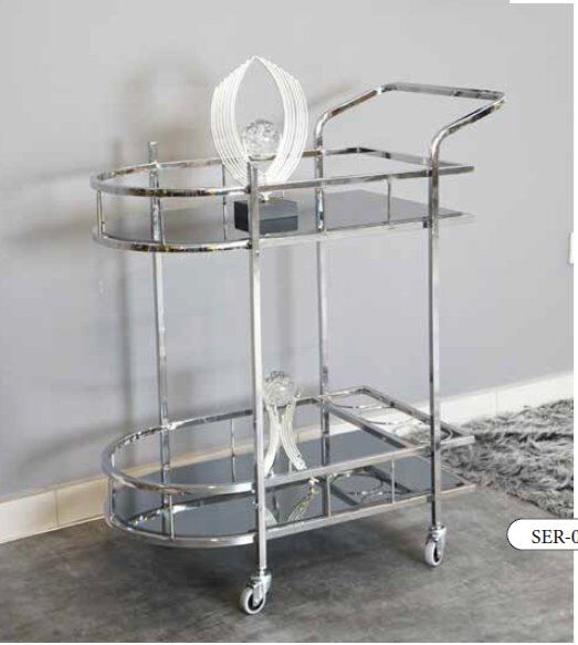 Mim Gümüş Servis Arabası