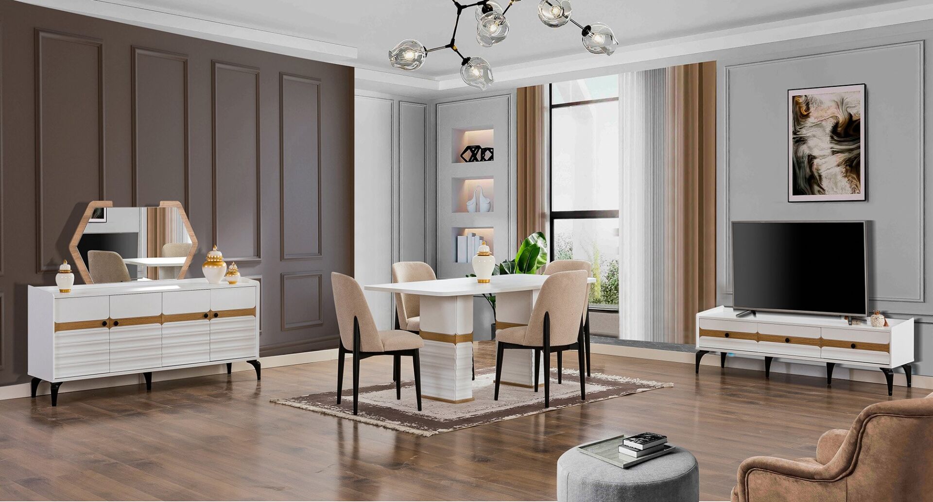 Dardason Ece Yemek Odası Takımı