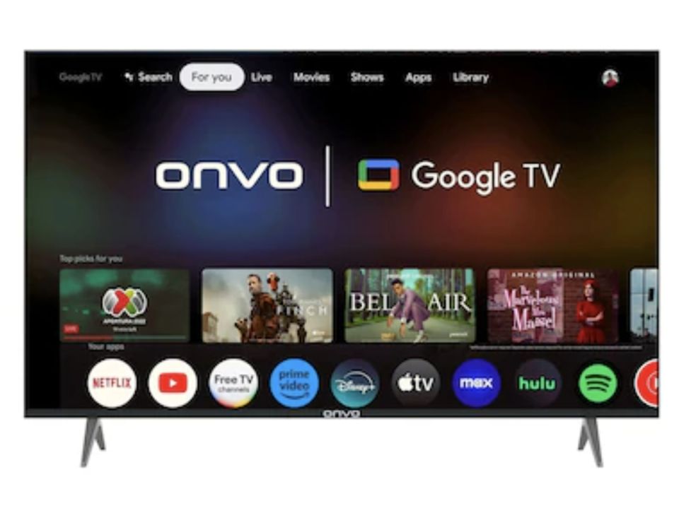 Onvo 55OVF9000 55'' 4K Ultra HD Google Smart QLED TV