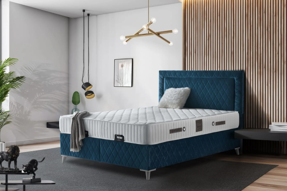 Dakar Full Ortopedik AntiAlerjik 24cm 180*200 Yatak-Baza-Başlık Seti