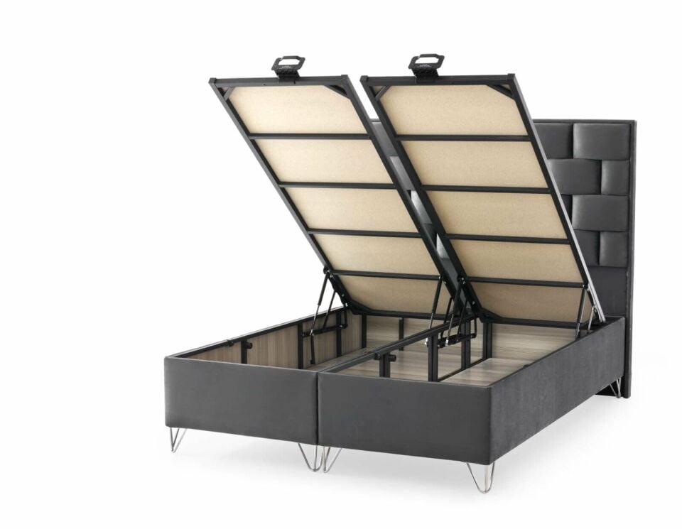 Venedik Ultra Ortopedik Antialerjik 27cm 150*200 Yatak-Baza-Başlık Seti