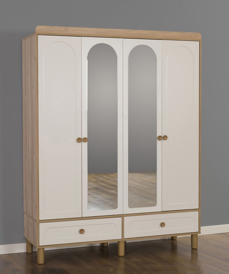 Dardason Bohem 4 Kapılı Dolap