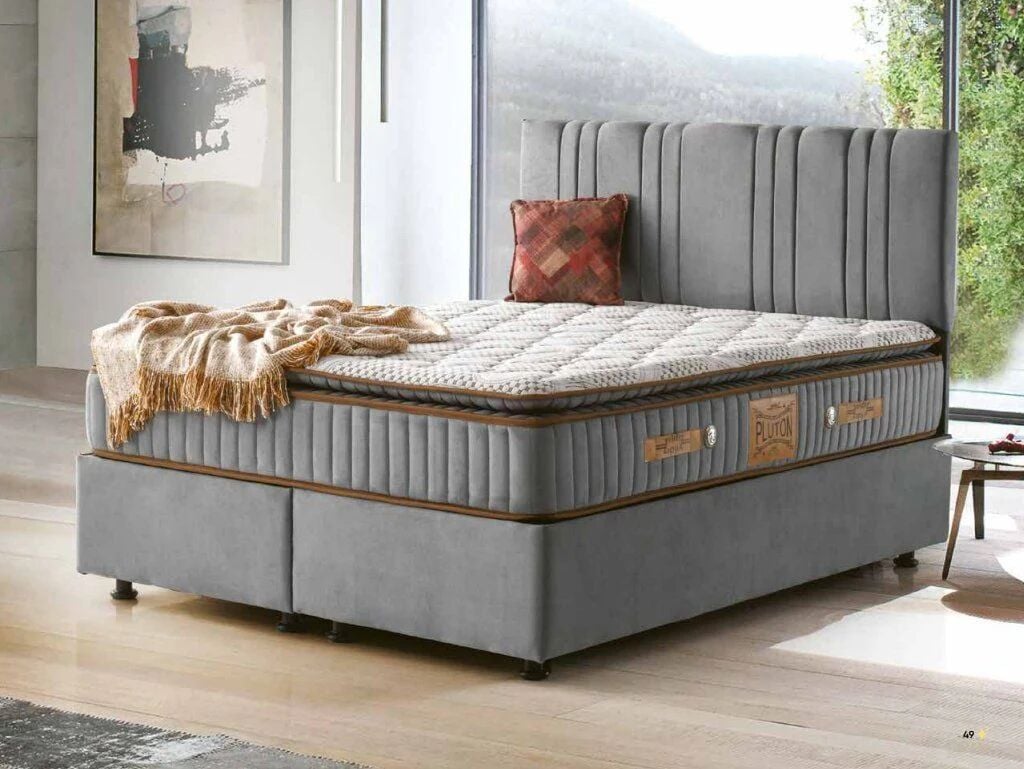 Nairobi Ultra Ortopedik AntiAlerjik 30cm 160*200 Yatak-Baza-Başlık Seti