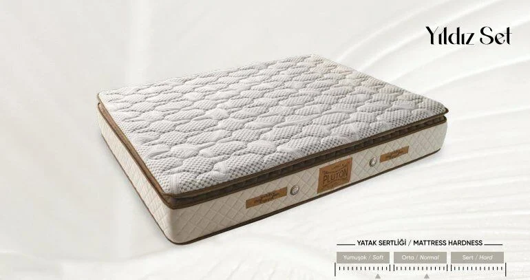 Yıldız Ultra Ortopedik AntiAlerjik 30cm 90*190 Pluton Yatak