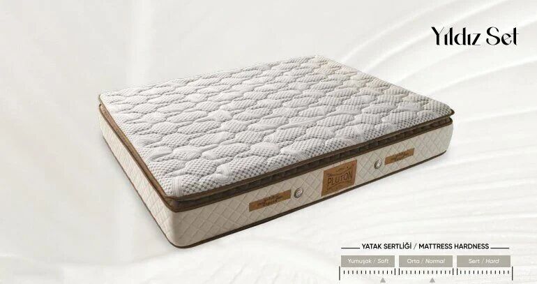 Yıldız Ultra Ortopedik AntiAlerjik 30cm 90*190 Pluton Yatak